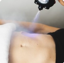 Cryo therapy body slimming and spraying